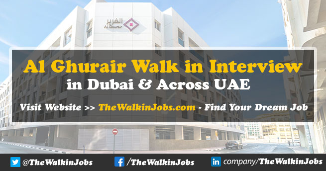 Al Ghurair Walk in Interview