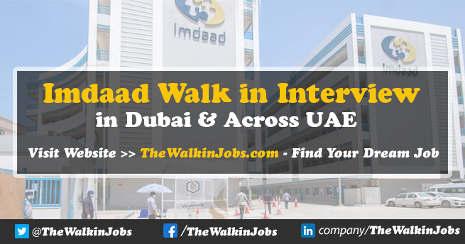 Imdaad Walk in Interview