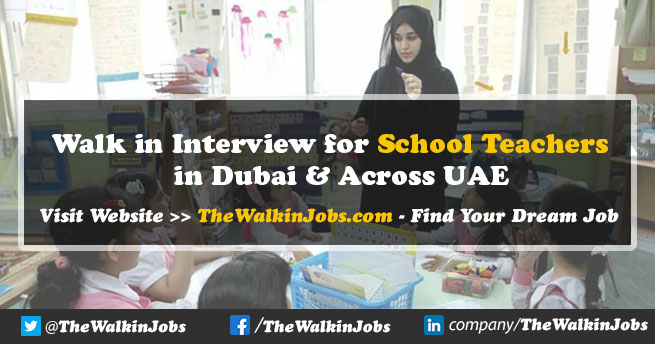 Teacher Jobs in Dubai