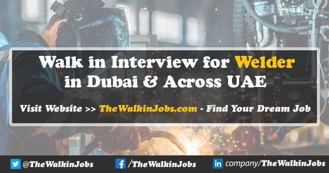 Welder Jobs in Dubai