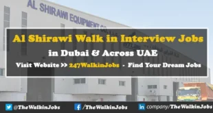 Al Shirawi Walk in interview