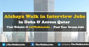 Alshaya Walk in Interview In Qatar