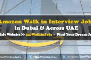 Amazon Walk in interview Jobs