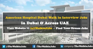 American Hospital Dubai Walk in Interview