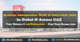 Arabian Automobiles Walk in Interview