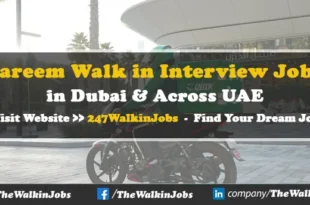 Careem Walk in Interview