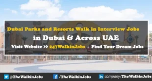 Dubai Parks and Resorts Walk in Interview