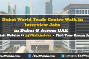 Dubai World Trade Centre Walk in Interview Jobs