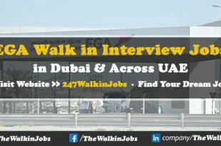 EGA Walk in Interview Jobs