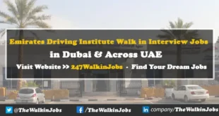 Emirates Driving Institute Careers