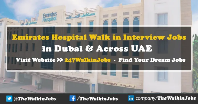 Emirates Hospital Walk in Interview