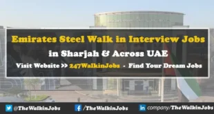 Emirates Steel Walk in Interview