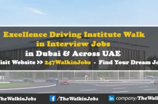 Excellence Driving Institute Walk in interview Jobs