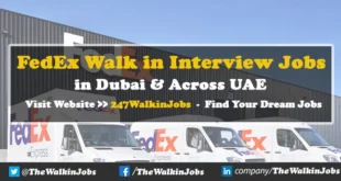 FedEx Walk in Interview Jobs in UAE