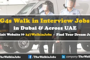 G4s Walk in Interview Jobs