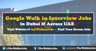 Google Walk in interview Jobs