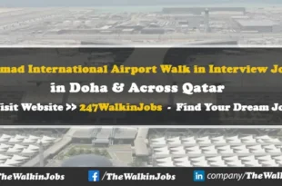 Hamad International Airport Walk in Interview Jobs