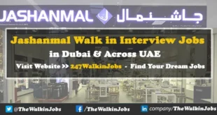 Jashanmal Walk in Interview