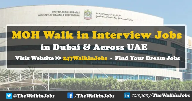 MOH Walk in interview