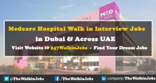 Medcare Hospital Walk in Interview