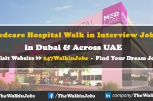 Medcare Hospital Walk in Interview