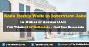 Roda Hotels Walk in Interview