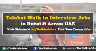 Talabat Walk in interview Jobs