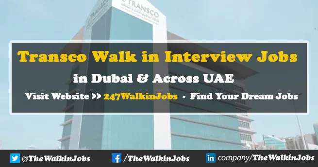 TRANSCO Walk in interview